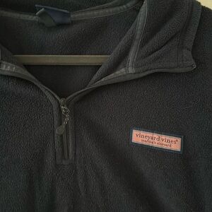 Vineyard Vines Men’s 3/4 Zip Navy Fleece